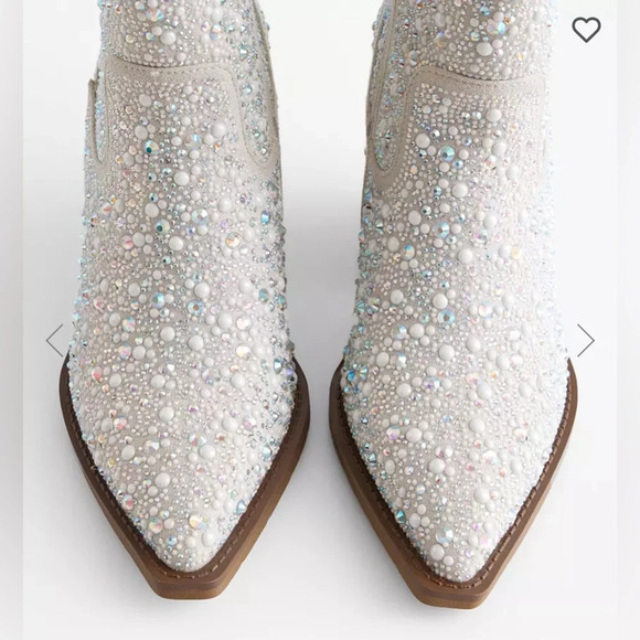 Kady Glitz Western Ankle Boot, Sz 7 NWOB - Picture 4 of 9